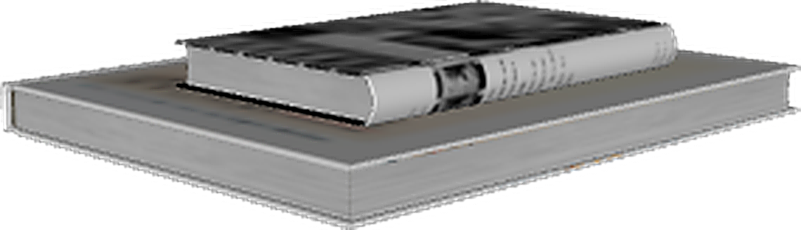 Bloco 3D Paramétrico para Archicad: Livros Empilhados