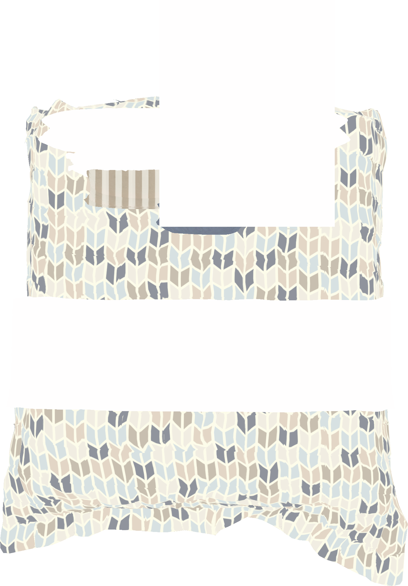 Bloco Archicad 2D Planta Baixa Texturizada: Hub Cama de casal 06