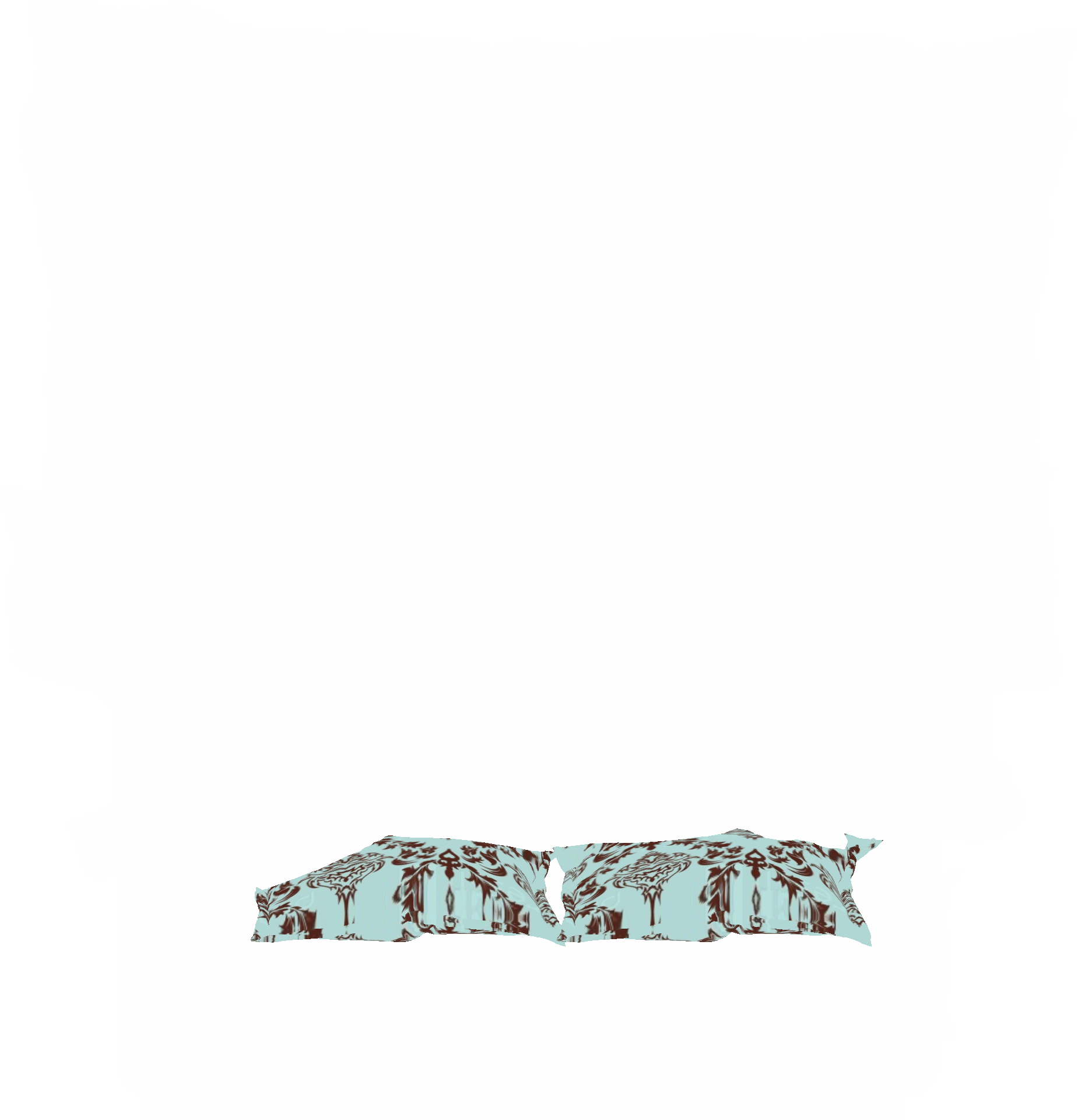 Bloco Archicad 2D Planta Baixa Texturizada: Hub Cama de casal 07