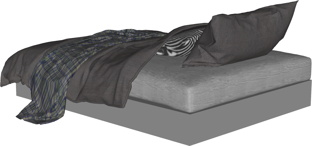Bloco 3D Paramétrico para Archicad: Hub Cama de casal 10